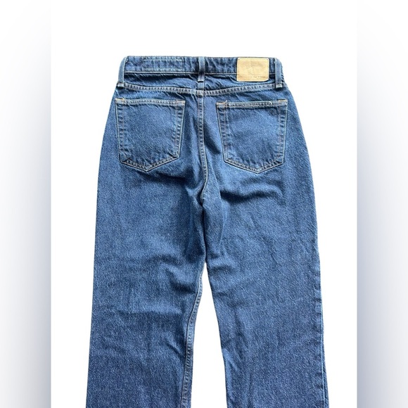 Rag & Bone Alex High Rise Straight in Rinse Dark Wash Rigid Denim Jeans Size 26 - Picture 6 of 9